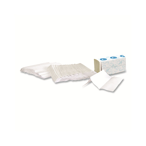 Harbor Multifold Towels, 9.5 Inches W X 9.25 Inches L Per Sheet, 250 Sheets/Pk, White - 16 per CA - H3250W