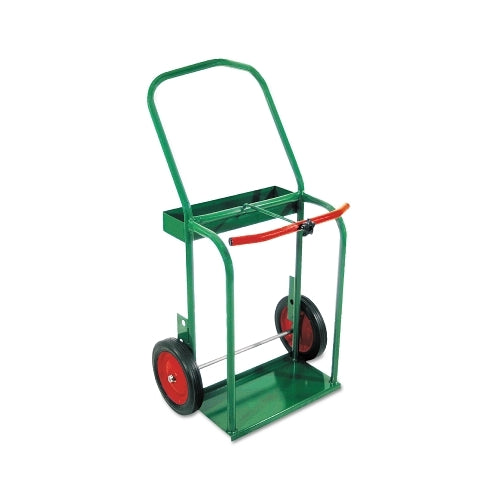 Anthony High-Rail Frame Dual-Cylinder Cart, 42 Inches H X 23 Inches W, 10 Inches Solid Rubber Wheels - 1 per EA - 4110
