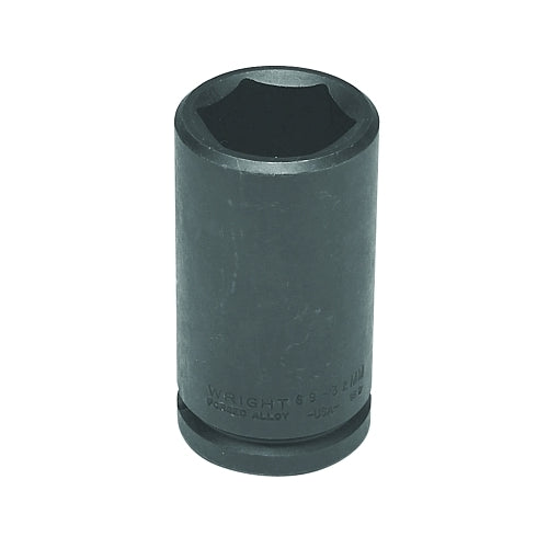 Wright Tool 3/4Inches Dr. Deep Impact Sockets, 3/4 Inches Drive, 1 9/16 In, 6 Points - 1 per EA - 6950