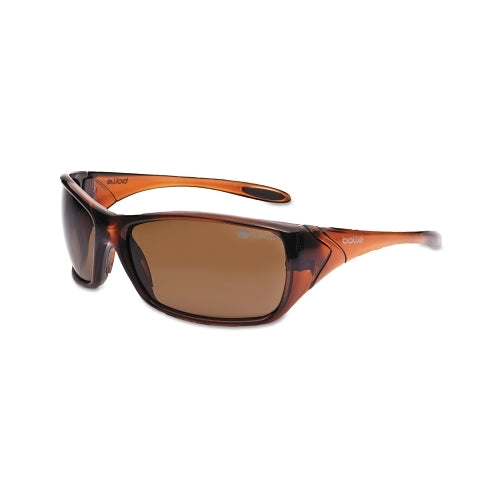 Bolle Safety Voodoo Safety Glasses, Polarized Lens, Anti-Fog, Anti-Scratch, Brown Frame, Tpr - 1 per PR - 40153