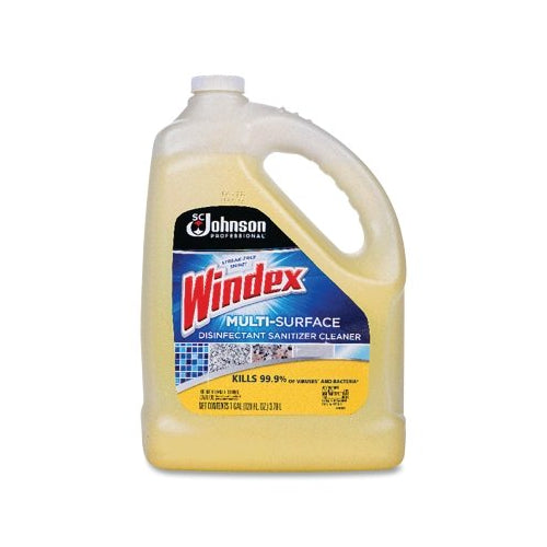 Windex Multi-Surface Disinfectant Sanitizer Cleaner, 1 Gal, Jug, Citrus - 4 per CA - 682265
