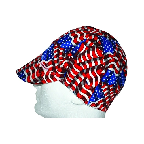 Comeaux Caps Series 2000 Reversible Cap, One Size Fits Most, Stars & Stripes - 1 per EA - 2000ESS