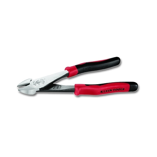 Klein Tools High-Leverage Diagonal Cutting Pliers, 8 1/8 In, Journeyman Dual-Material Handles - 1 per EA - J2288