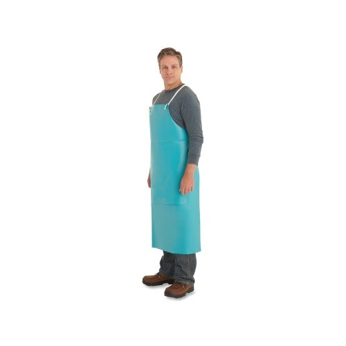 Alphatec Alphatec Pvc Apron, 56-102, 18 Mil, 48 Inches Ties, 33 Inches X 44 In, Green - 12 per DZ - 105204