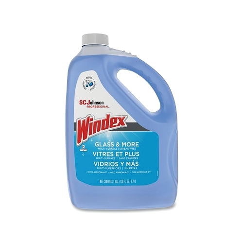 Windex Glass Cleaner, 1 Gal Refill, Jug - 4 per CA - 696503