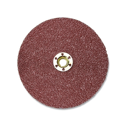 Disque en fibre 3M Cubitron II 982C, céramique de forme de précision, 7 pouces de diamètre, grain 80, changement rapide Tn, matrice Tn700Bb - 100 par CA - 7000119206