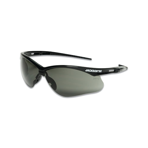 Jackson Safety Sg Series Safety Glasses, Universal Size, Smoke Mirror Lens, Black Frame, Sta-Clear_x0099_ Anti-Fog - 1 per EA - 50007