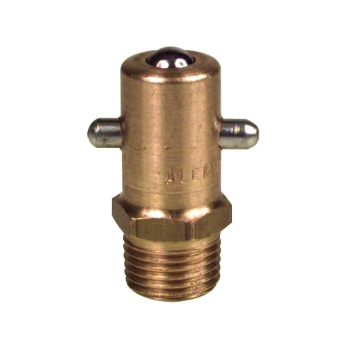 Alemite Pin Type Fittings, Straight, 31/32 In, Male/Male, 1/8 Inches (Ptf) - 1 per EA - A336