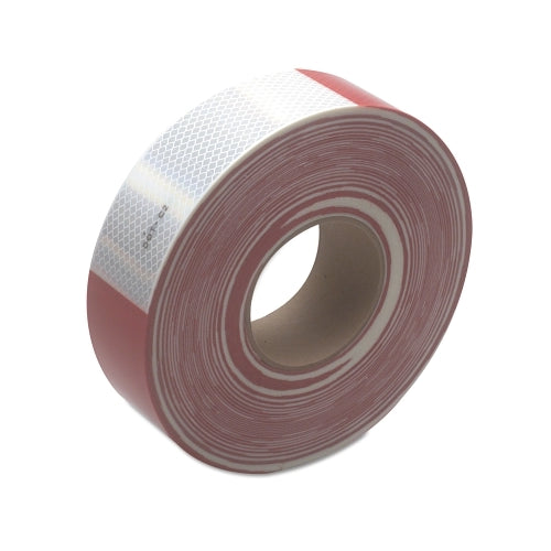 3M x0099 Grado de diamante x0099 Marcado de visibilidad Serie 983, rojo/blanco, rollo de 2 pulgadas de ancho x 150 pies de largo, 983-326 alternando 6 pulgadas - 1 por RL - 7000004885