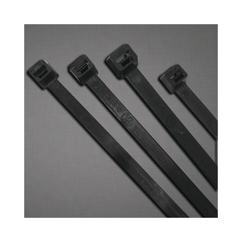 Anchor Brand Uv Stabilized Cable Tie, 120 Lb Tensile Strength, 12 Inches L, Black, 100 Ea/Bag - 100 per BG - 12120UVB