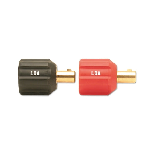 Lenco International Dinse Type Machine Plug Adapter, Male And Female Connection - 1 per PK - 05335