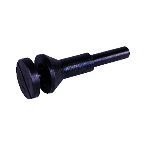Weiler Tiger Type 1 Wheel Mounting Mandrel, 3/8 Inches Arbor Hole, 1/4 Inches Shank - 1 per EA - 56490
