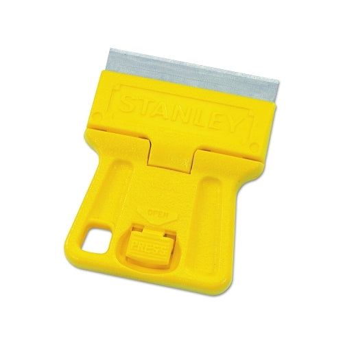 Stanley High Visibility Mini Blade Scraper, 1-3/16 Inches Length, 1-1/2 Inches Wide, Single-Edge - 1 per EA - 28100