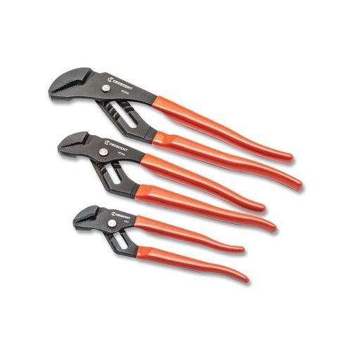 Crescent 3 Pc Straight Jaw Tongue And Groove Plier Set, 7 In, 10 In, 12 In - 1 per ST - RT200SET3-05