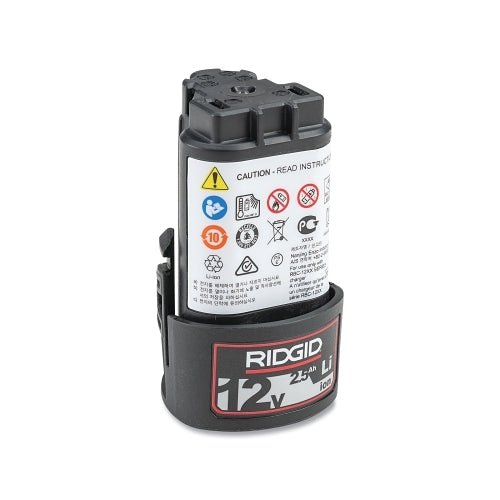 Ridgid 12V Advanced Lithium Batteries, 2.5Ah - 1 per EA - 55183