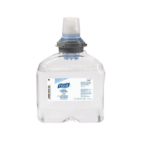 Purell Advanced Hand Sanitizer Dispenser Refill, Foam, Tfx, 1200 Ml, Fruity - 2 per CA - 539202