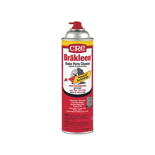 Crc Brakleen Brake Parts Cleaner, 20 Oz Aerosol Can With Powerjet Spray Nozzle, Non-Chlorinated, 50 State Voc Compliant - 12 per CA - 05050