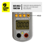 Segomo Tools TRMS 6000 Count AC Voltage & Current, Resistance, Continuity & Diode Auto Ranging Digital Clamp Meter - DCM1