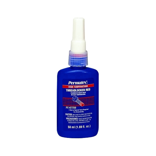 Frein-filet rouge haute température Permatex, 50 ml, filetage 1 1/2 pouces, rouge - 1 par EA - 27250