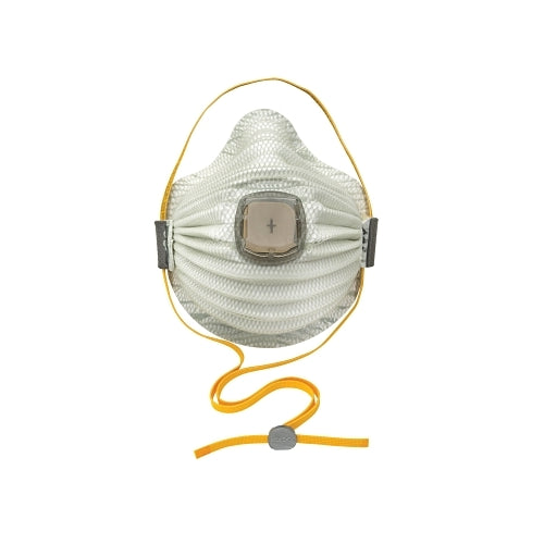 Moldex Airwave Disposable Particulate Respirator, Non-Oil Particulates, White - 5 per BX