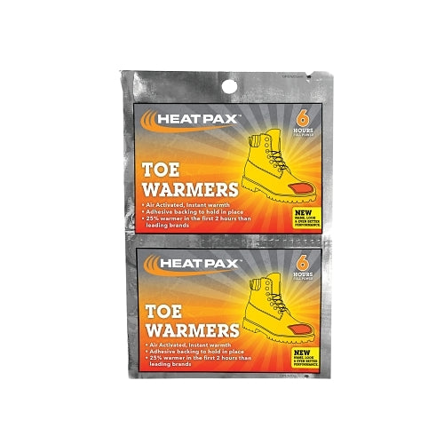 Occunomix Heat Pax Hand And Foot Warmer, Toe Pad, 4.84 Inches L X 3.78 Inches W, Orange - 5 per PK - 110610TW