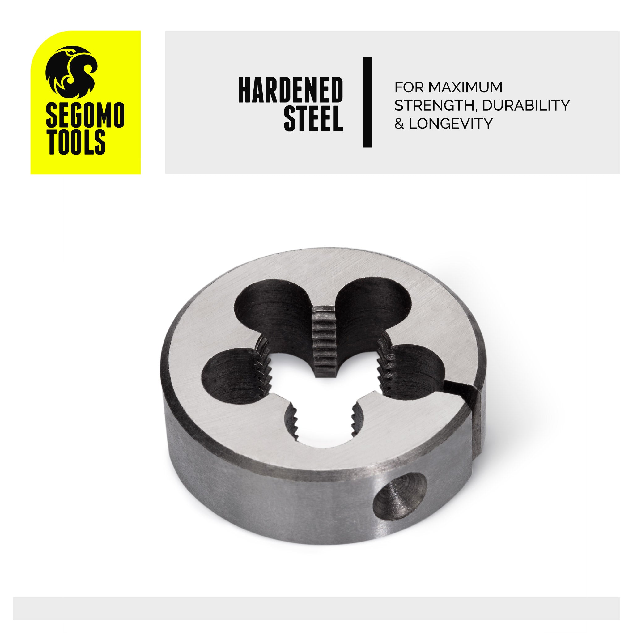 Segomo Tools 110 Piece Hardened Alloy Steel Metric Tap And Die Threadi