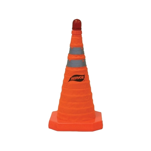 Aervoe Collapsible Safety Cones, 18 In, Nylon, Orange - 1 per EA - 1190