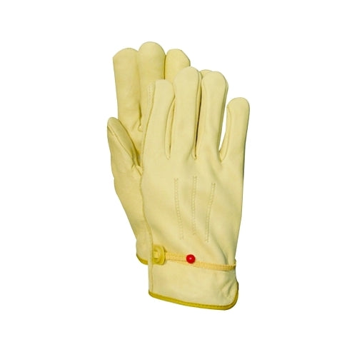 Wells Lamont Grips Ball And Tape Drivers Gloves, Palomino Grain Cowhide, Large, Unlined, Tan - 1 per PR - 1178L