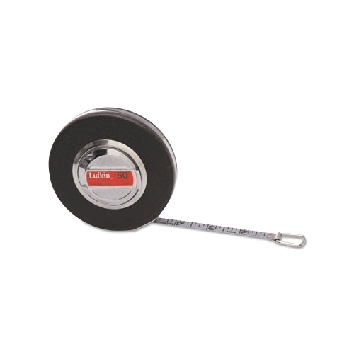 Crescent Lufkin Anchor Measuring Tapes, 3/8 Inches X 100 Ft, 1/16 In - 1 per EA - C21616THBLKN