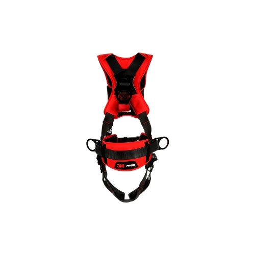Dbi-Sala Protecta Construction Style Positioning Harness, Comfort, D-Rings, Leg Buckles, Slr Adaptor, Med/Lg, Pass-Through Chest Conn - 1 per EA - 1161205