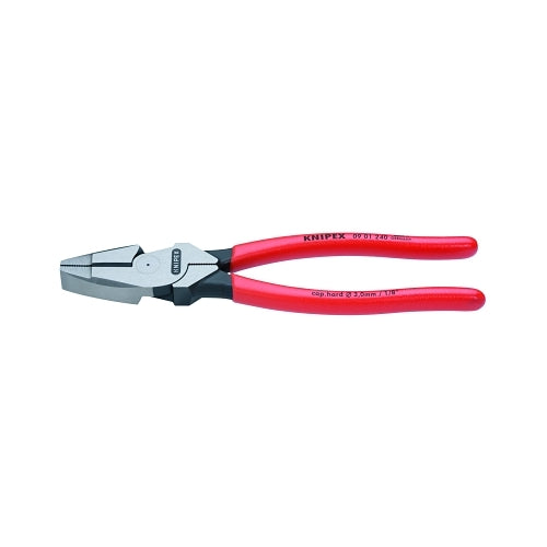 Knipex New England Linesman Pliers, 9 1/2 Inches Length, Plastic Coated Handle - 1 per EA - 0901240SBA