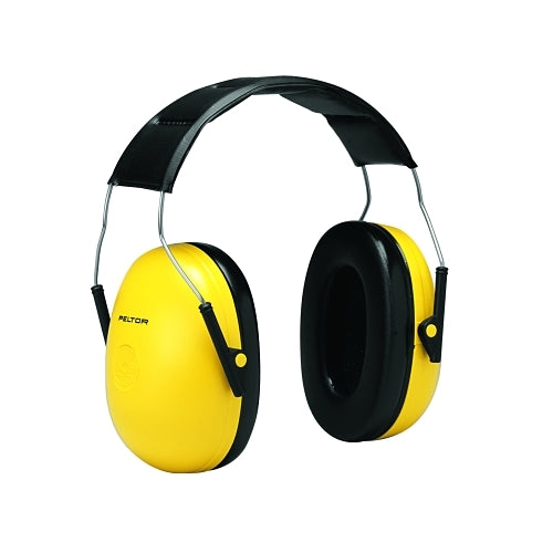 3M Peltor Optime 98 Earmuff, 25 Db Nrr, Yellow, Over-The-Head - 1 per EA - 7000009670