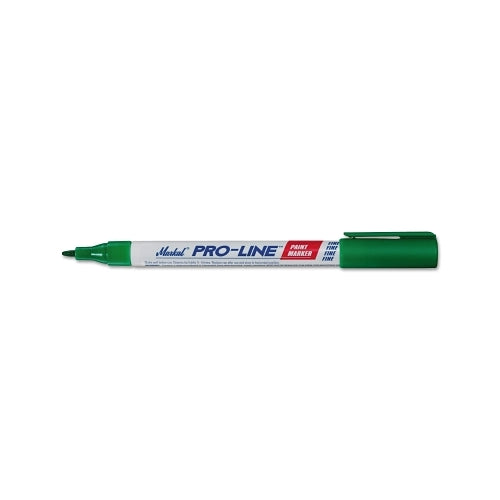 Markal Pro-Line Fine And Micro Liquid Paint Marker, Green, 1/16 Inches Tip, Fine - 1 per EA - 96876