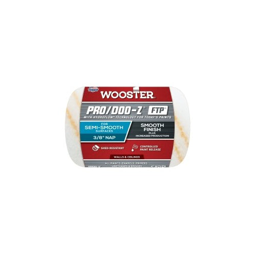 Wooster Pro/Doo-Z Ftp Roller Covers, 4 In, 3/8 Inches Nap Length - 12 per BX - 0RR6660040