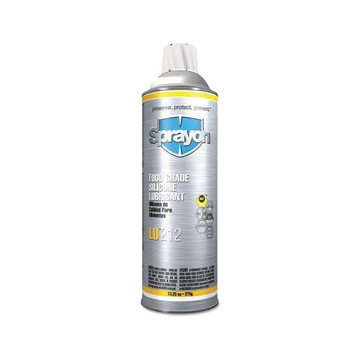 Sprayon Food Grade Silicone Lu212 Formula, 13.25 Oz Aerosol Can - 12 per CA - S00212000