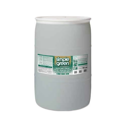 Simple Green Industrial Cleaner And Degreaser, 55 Gal, Spray Drum, Sassafras Scent - 55 per DR - 2700000113008
