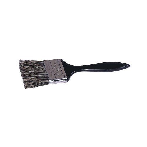 Brosses à copeaux et à huile Weiler, 3 pouces de large, garniture de 1 3/4 pouces, porcelaine grise, manche en plastique - 12 par CTN - 40031