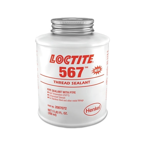 Loctite 567 Pst Thread Sealant, High Temperature, 350 Ml Can, White - 1 per EA - 2087072
