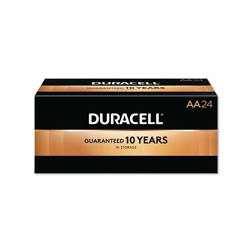 Duracell Coppertop Alkaline Battery, 1.5V, Aa, 24/Ct - 24 per PK - DURMN1500BKD