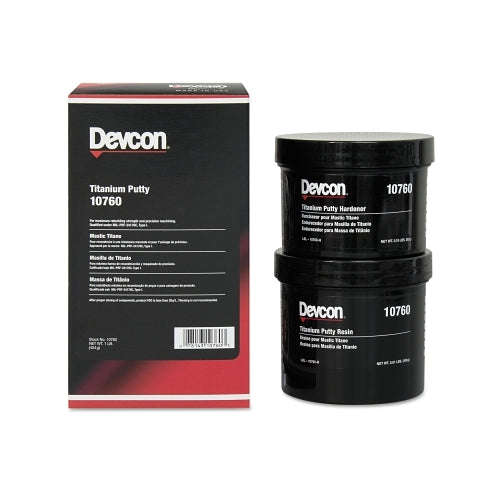 Devcon Titanium Putty Kit, 1 Lb - 1 per EA - 10760