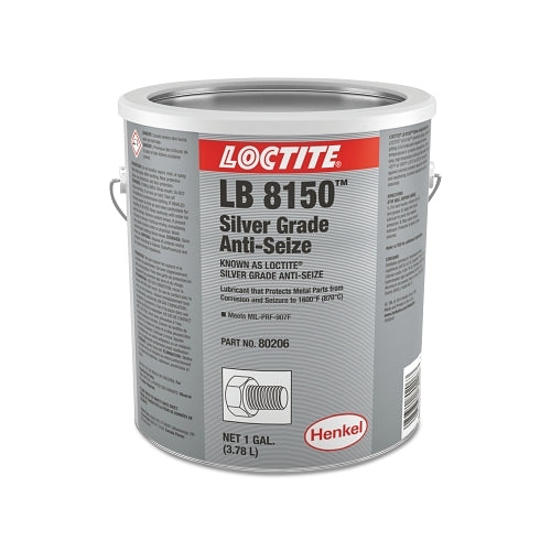 Loctite Silver Grade Anti-Seize Lubricant, 1 Gal Can - 1 per GA - 235086