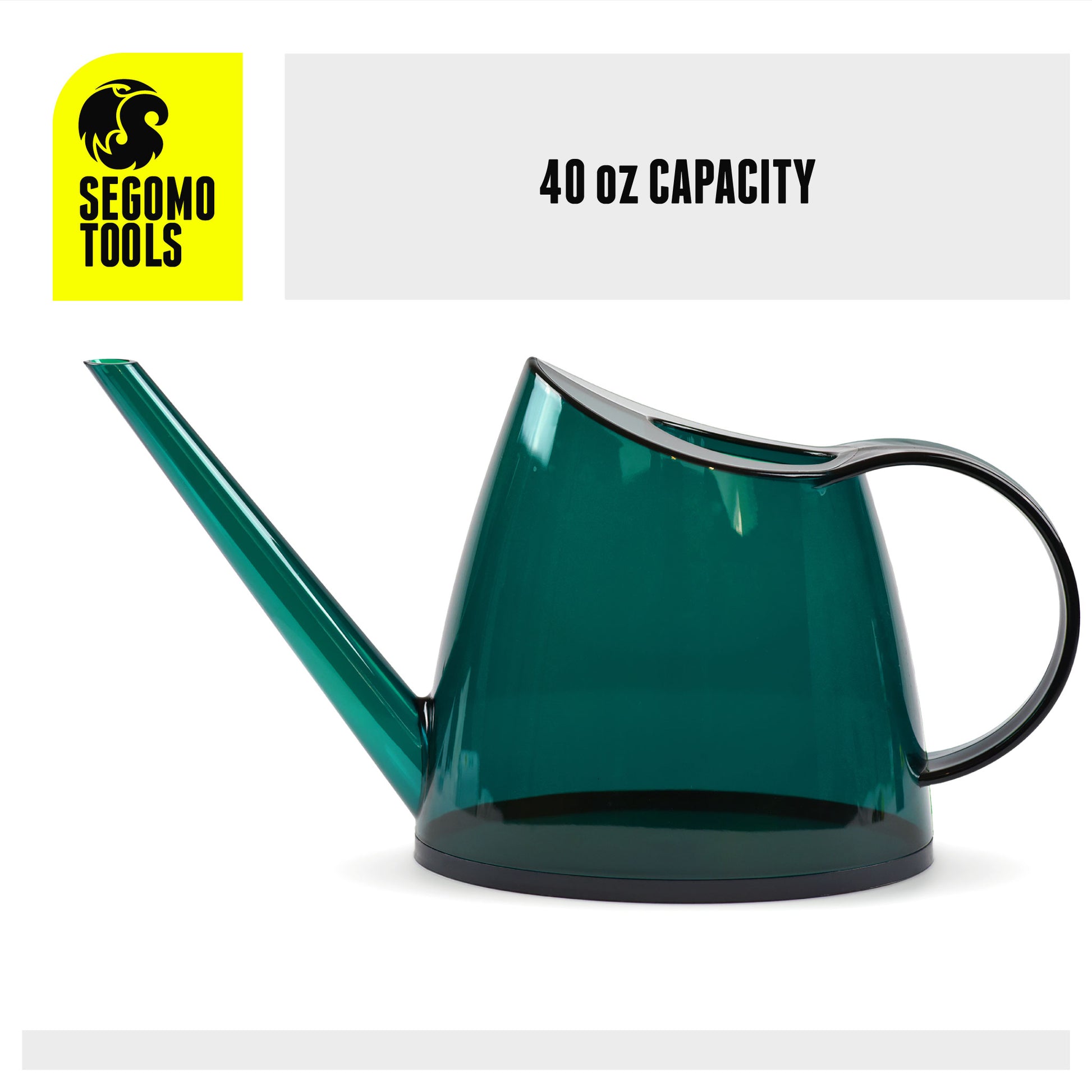 long reach indoor plant waterer Segomo Tools 40 Ounce, 1.2 Liter, 1/3 Gallon Small Green Indoor Long S
