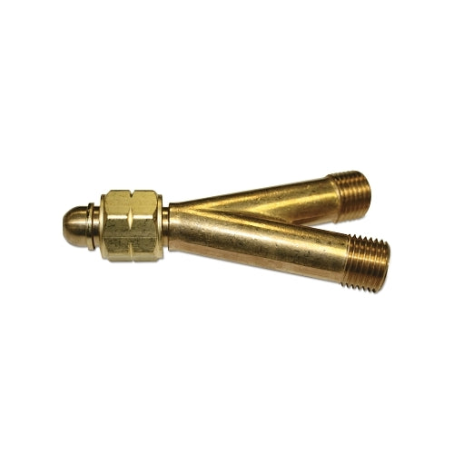 Western Enterprises Y Connection, 200 Psig, Brass, B-Size (F) Inlet To B-Size (M) Outlet, Cga-023, Acetylene/Fuel Gases, Lh - 1 per EA - 102
