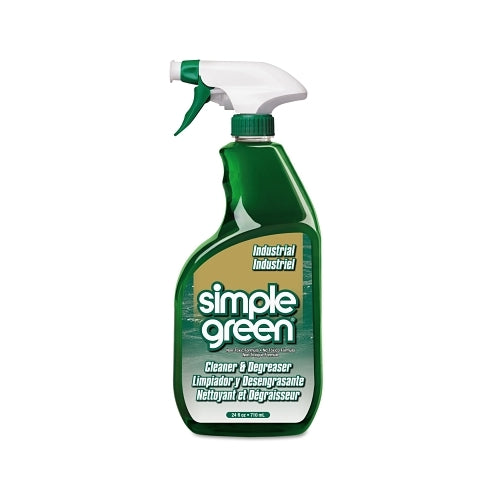 Simple Green Industrial Cleaner And Degreaser, 24 Oz, Spray Bottle, Sassafras Scent - 12 per CA - 2710001213012