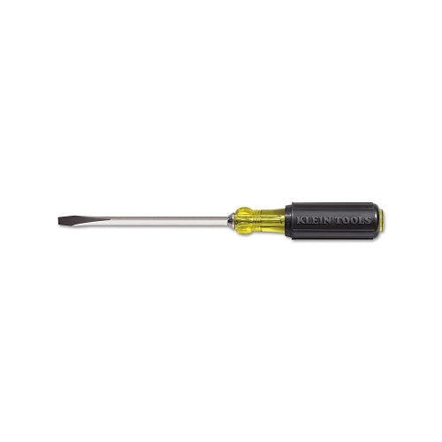 Klein Tools Keystone-Tip Cushion-Grip Screwdrivers, 3/8 In, 13 7/16 Inches Overall L - 1 per EA - 6008