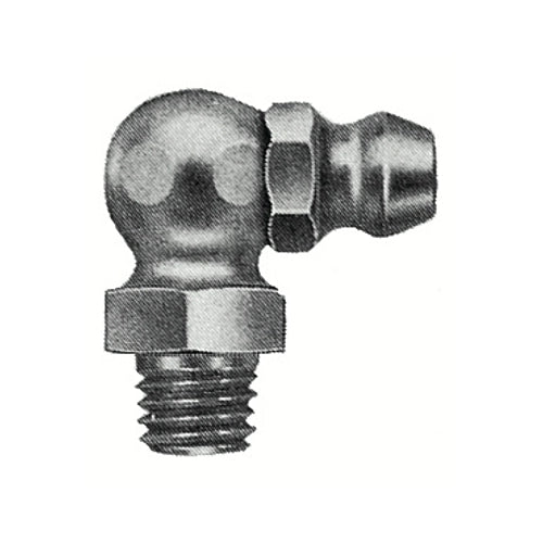 Alemite Hydraulic Fittings, Elbow - 90°, 3/4 In, Male/Male, 1/4 Inches (Sae) - 1 per EA - 1911B1