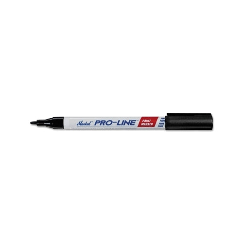 Markal Pro-Line Fine And Micro Liquid Paint Marker, Black, 1/16 Inches Tip, Fine - 1 per EA - 96873