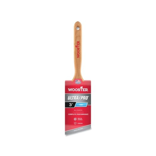 Wooster Ultra/Pro Paint Brushes, 3 Inches W, Nylon/Polyester, Wood Handle - 6 per BX - 0041740030