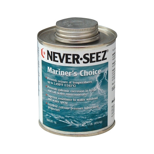 Never-Seez Mariner'S Choice Anti-Seize, 16 Oz Brush Top Can - 1 per CN - 30803826