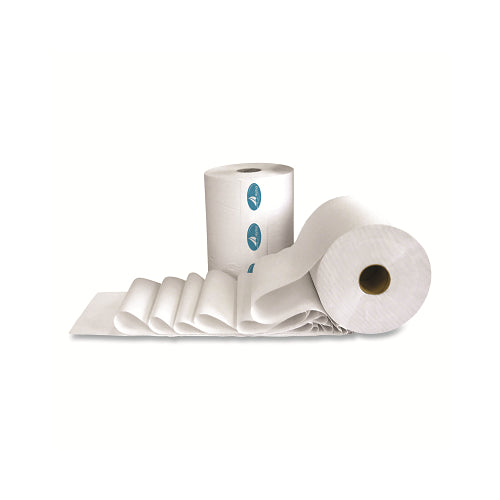 Harbor Hardwound Roll Towels, 7.9 Inches W X 350 Ft L Roll, 1-Ply, White - 12 per CA - H1350W